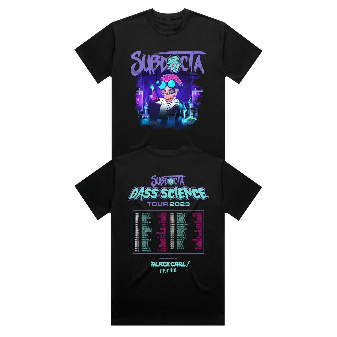 SubDocta - Bass Science - Tour Tee