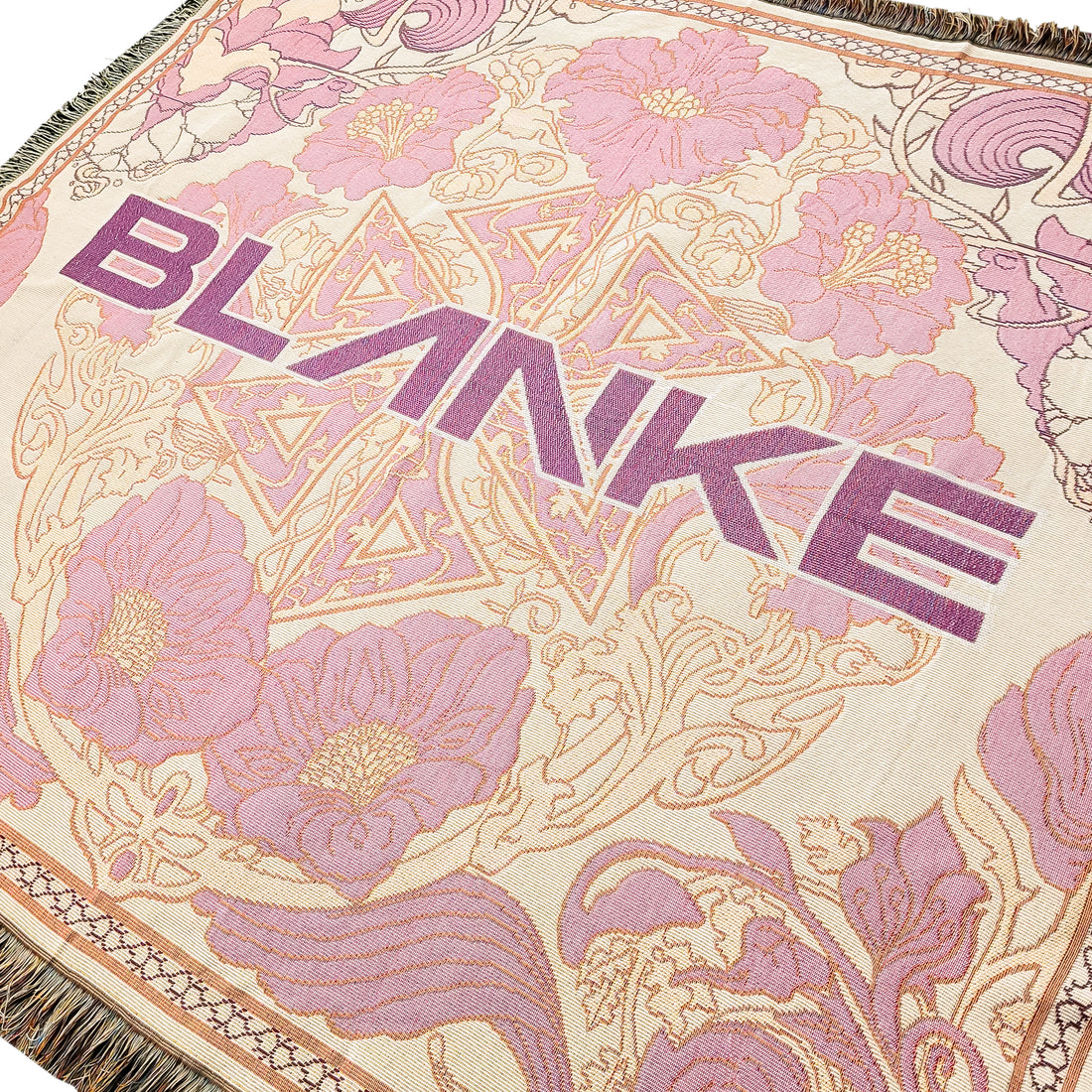 BLANKE FLORA KNIT BLANKET