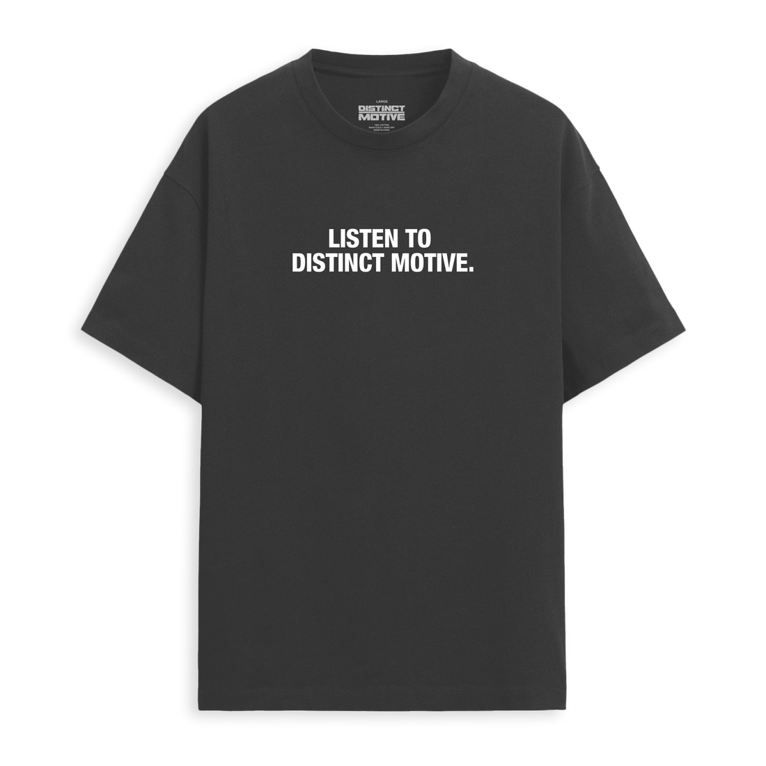 DISTINCT MOTIVE - LISTEN TEE (pre order)