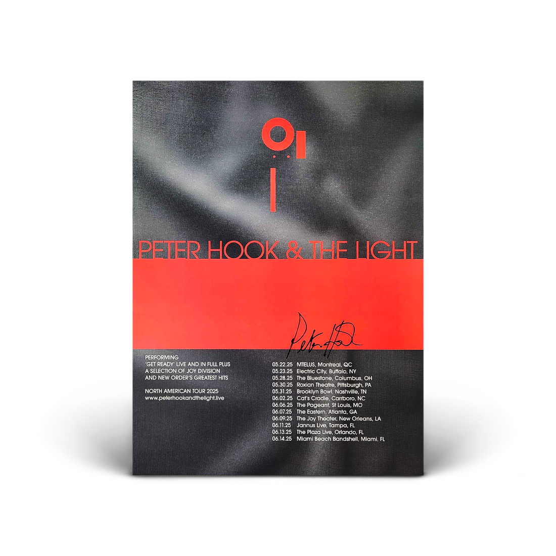 (SIGNED) PHTL - Get Ready 2025 Tour Poster
