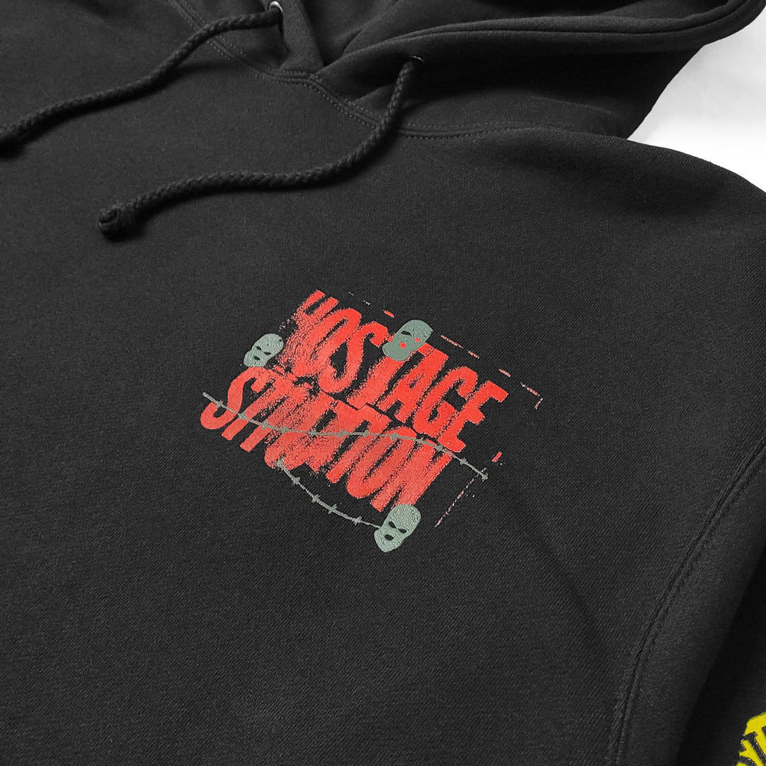 HOSTAGE SITUATION - CAUTION TAPE HOODIE