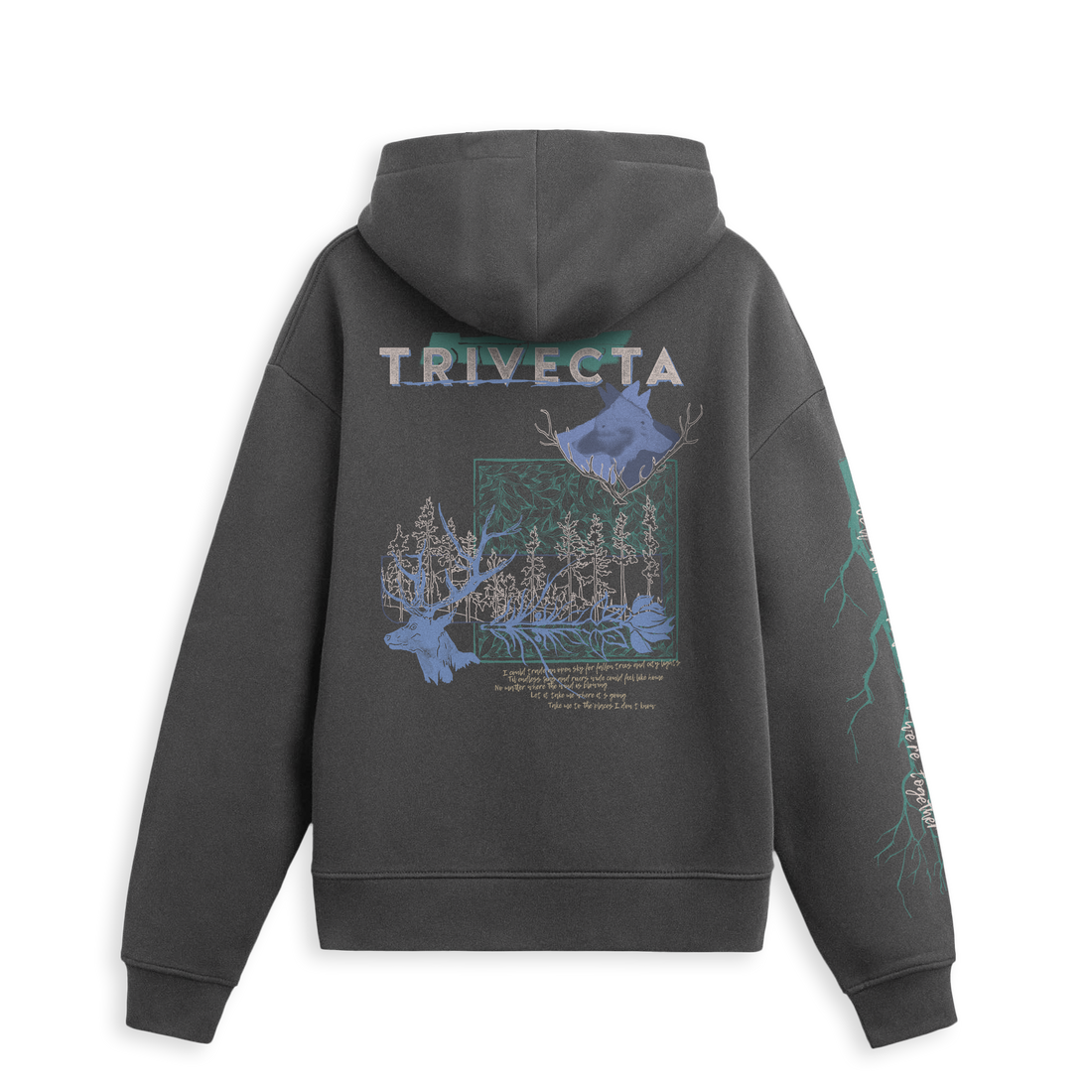Trivecta - Find My Way - Pullover Hoodie - Pigment Black