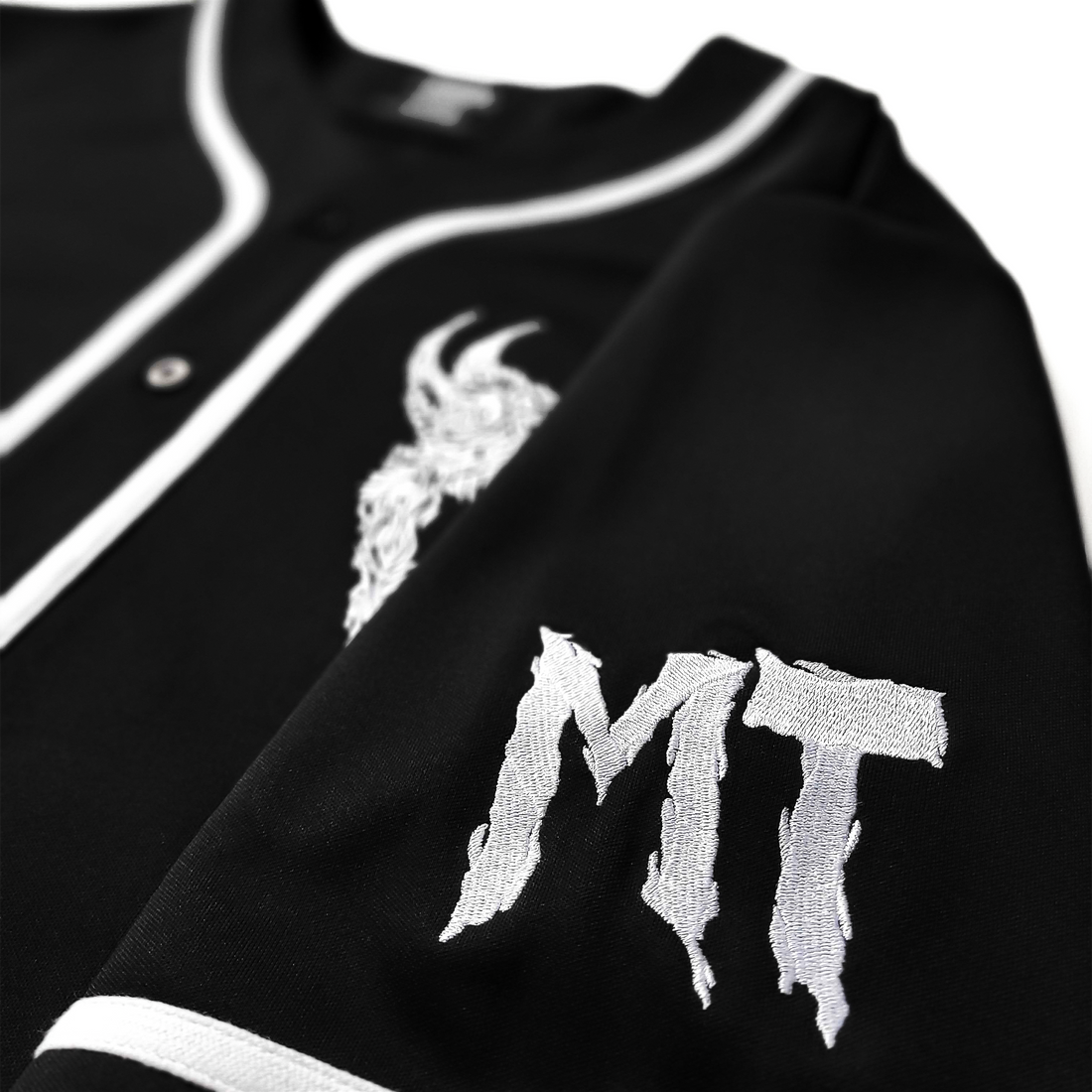 Midnight T - Symbiote Baseball Jersey