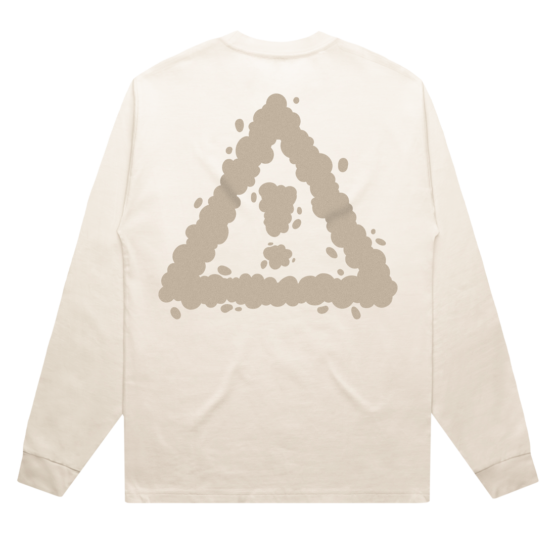 Flosstradamus  - Sand Logo Ecru Long Sleeve