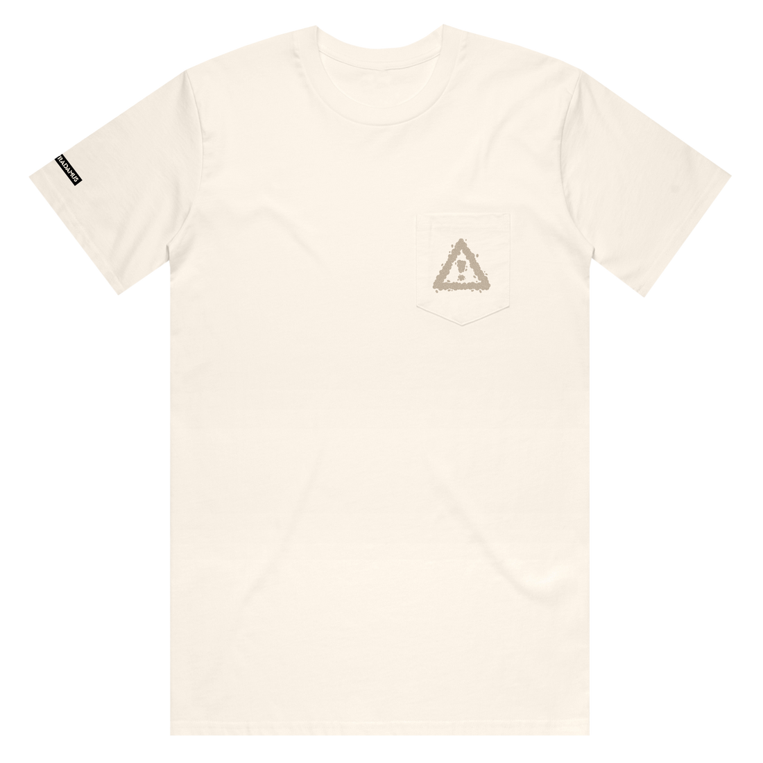 Flosstradamus - SAND CAPSULE - Ecru pocket tee