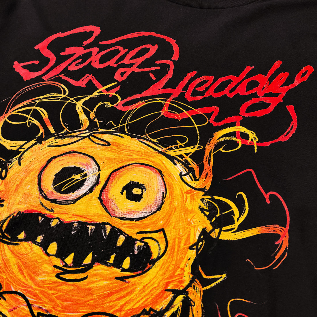 Spag Heddy - Scribble - Black Long Sleeve
