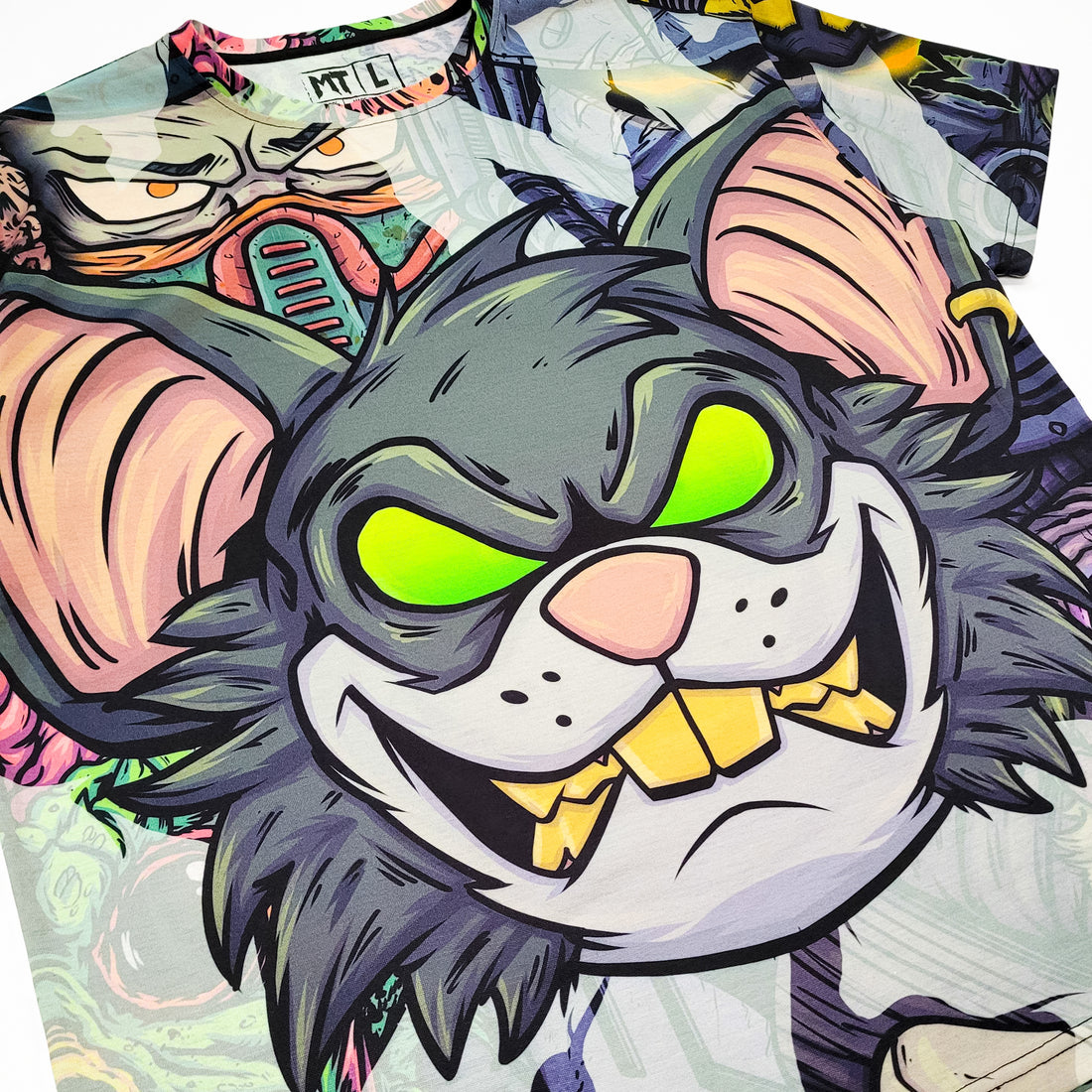Midnight Tyrannosaurus - Life of A Street Rat - All Over Tee