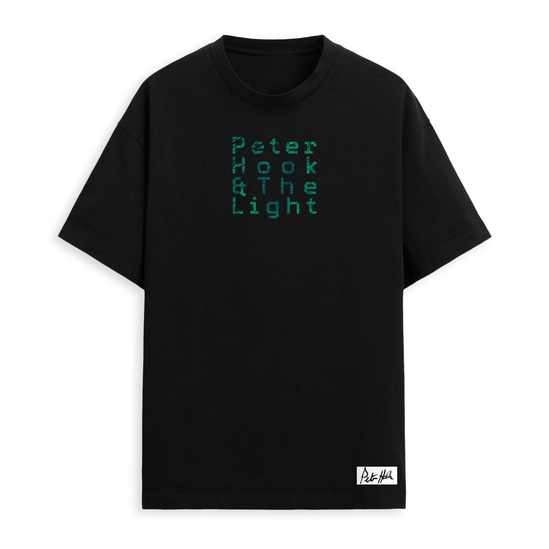 SIGNED - Peter Hook & The Light - 2024 Tour Tee - Black