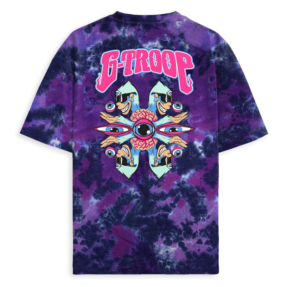 (Limited Time Pre Sale) GorillaT - G TROOP TIE DYE TEE