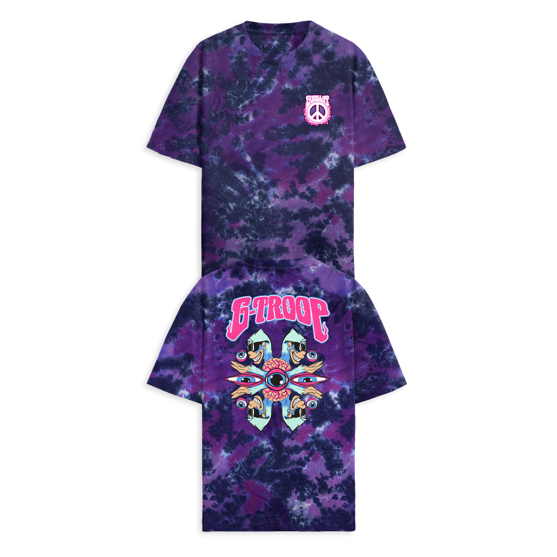 (Limited Time Pre Sale) GorillaT - G TROOP TIE DYE TEE