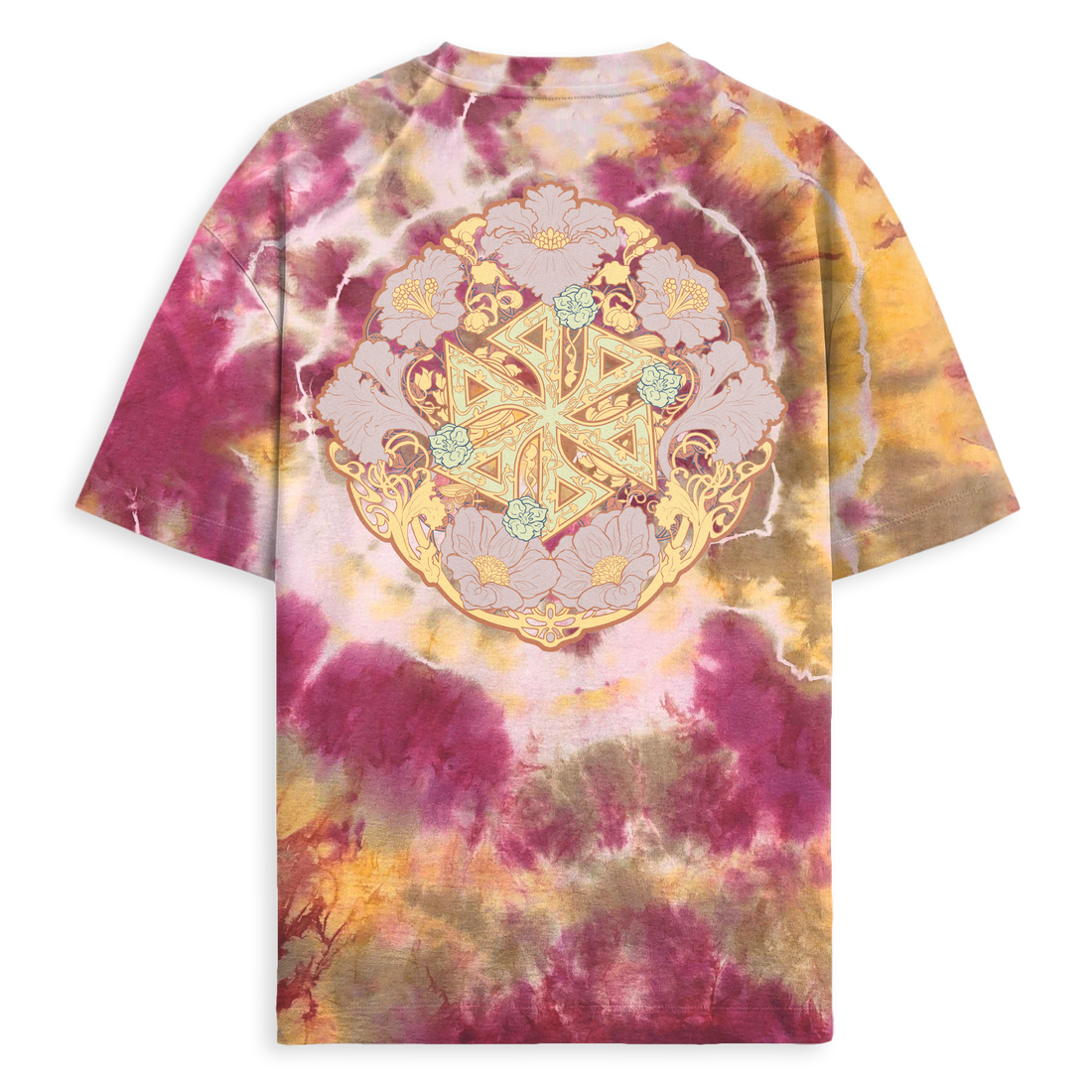 BLANKE FLORA TIE DYE TEE