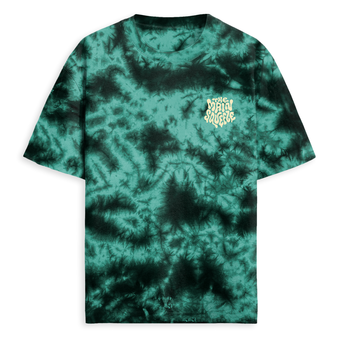 The Main Squeeze - Squeeze Drip - Crystal Jade Tie Dye Tee