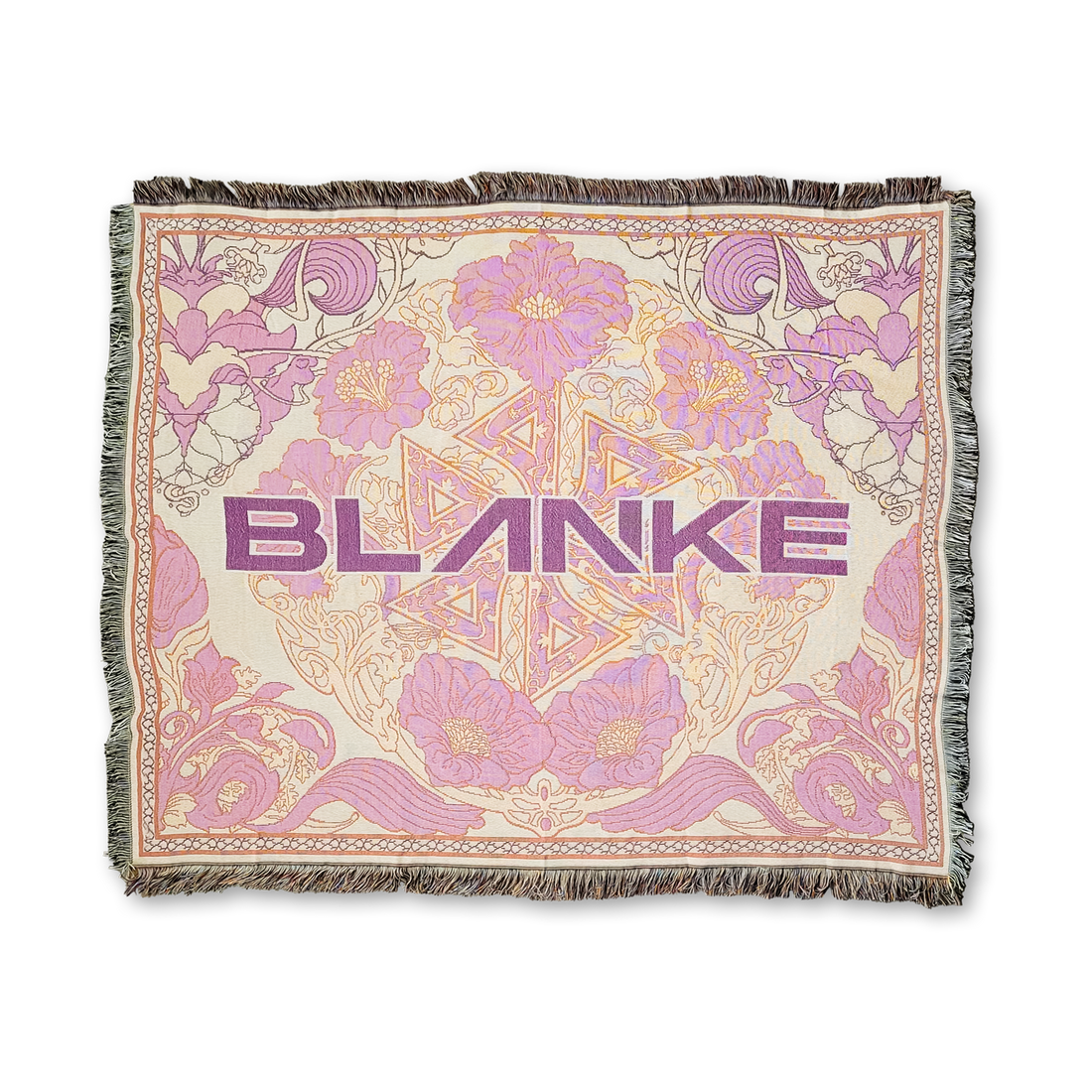 BLANKE FLORA KNIT BLANKET
