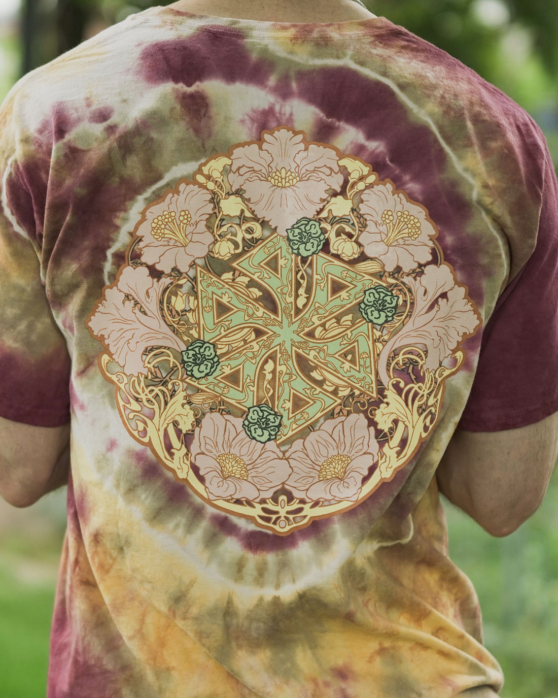 BLANKE FLORA TIE DYE TEE