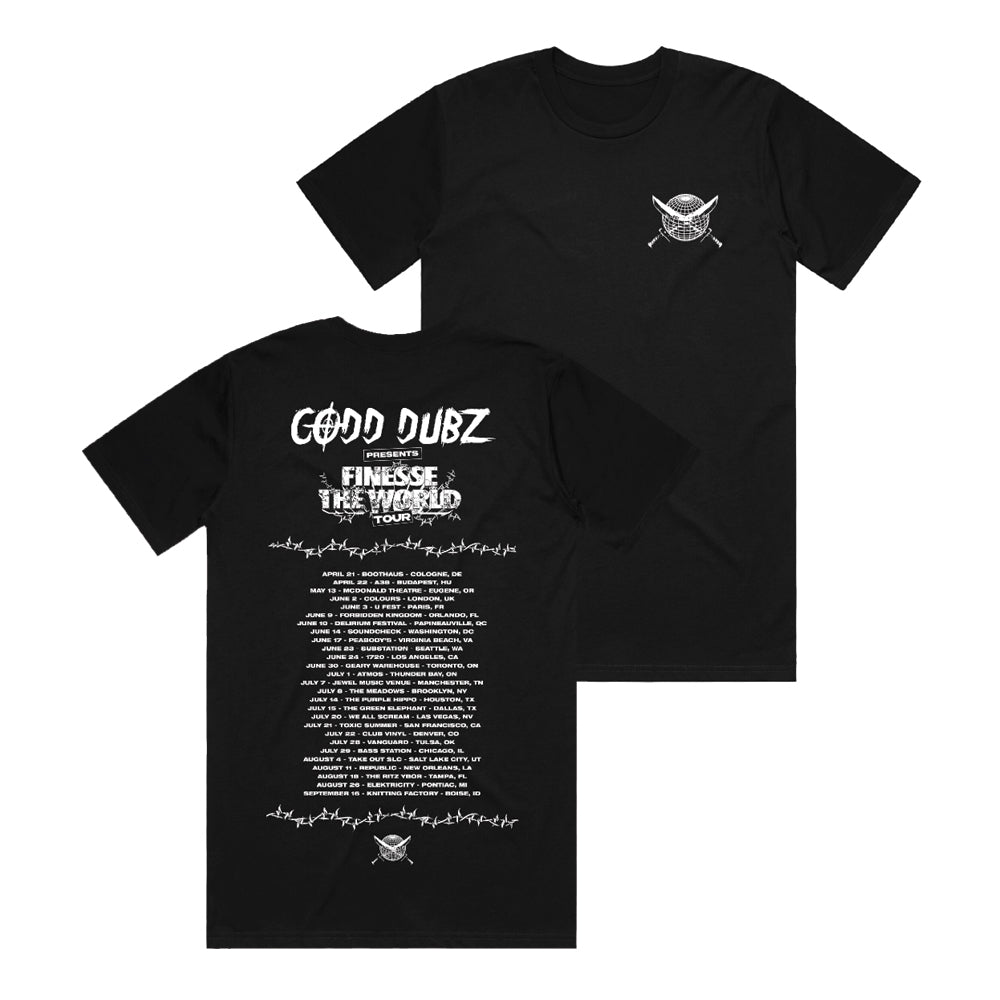 CODD DUBZ - Finesse The World - Tour Tee