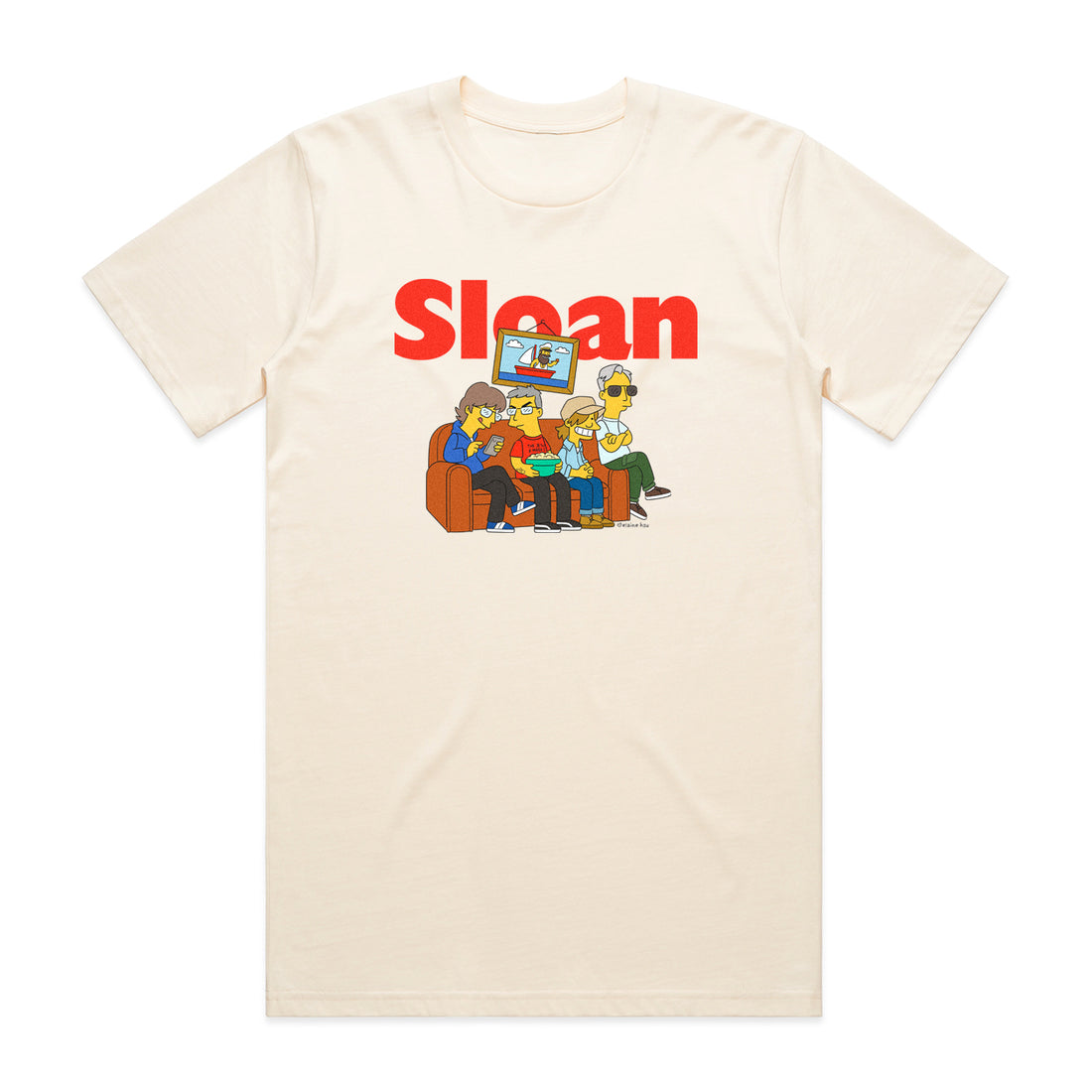 Sloan - Sloansons Tee - Natural