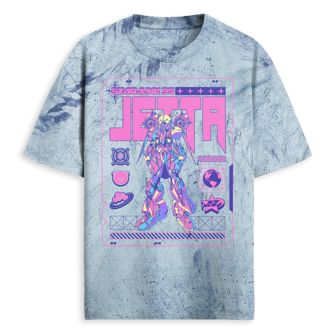 Starjunk 95 - Jetta Mech - Tie Dye Tee (pre order)