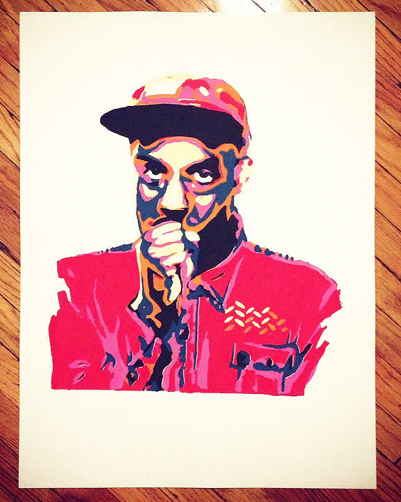 LTD. ED. SHAD Silkscreened Poster