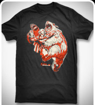 KILL SHAKESPEARE Shakey and the Bear T-Shirt - Black