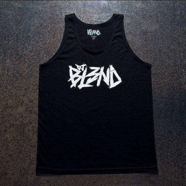 DJ BL3ND -Logo- Black Tank Top