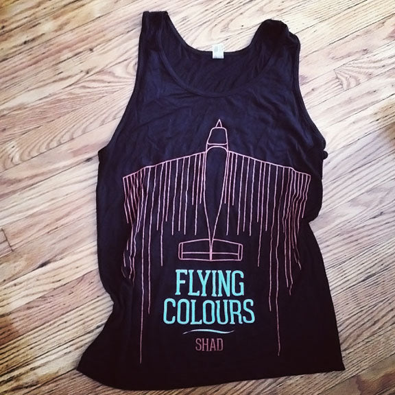 SHAD Flying Colours Black Tank Top