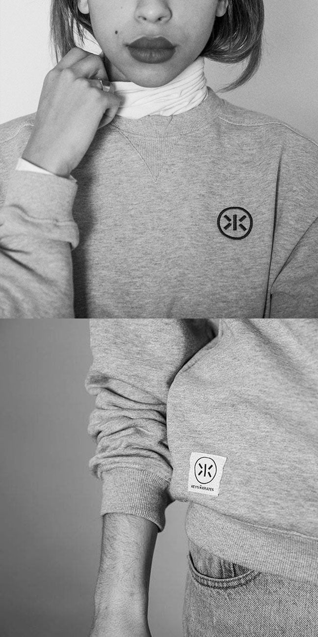 KEYS N KRATES -2016 Logo- Oversized Cozy Crewneck