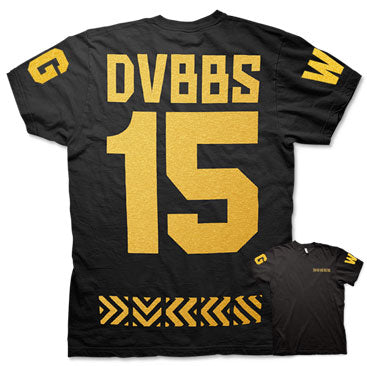 DVBBS - WG 15 - Limited Edition Gold Print Tee