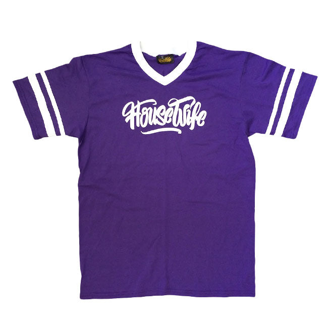 HOUSEWIFE All Day Tee - Purple / White