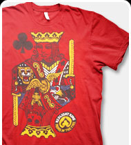 REDLIGHT KING -King- T-Shirt - RED