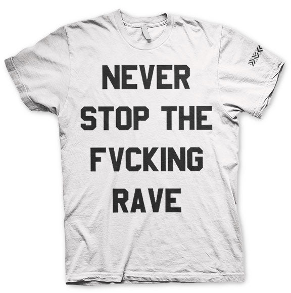 DVBBS -Never Stop- White T-Shirt
