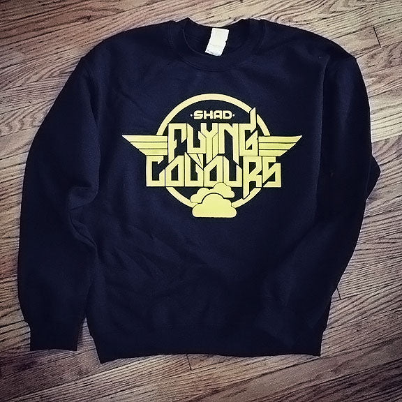 SHAD Flying Colours Black Crew Sweatshirt