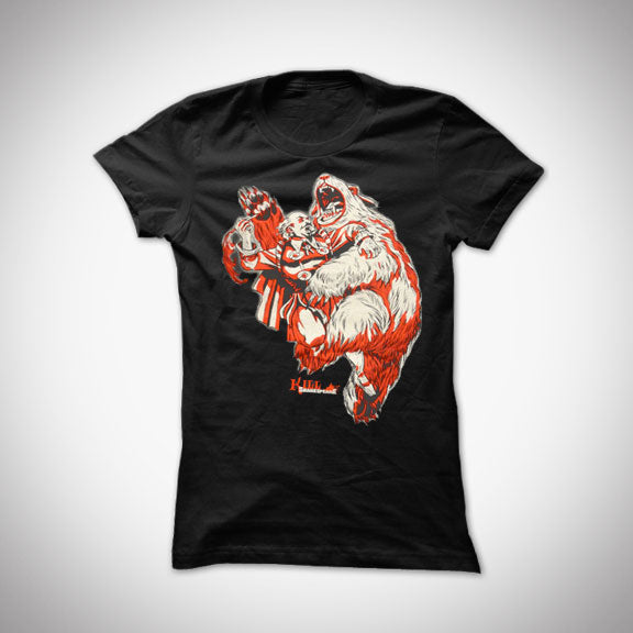 KILL SHAKESPEARE Shakey and the Bear GIRLS T-Shirt - Black