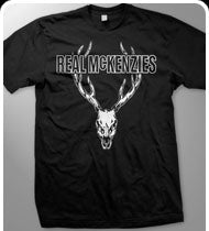 THE REAL MCKENZIES -Stag- Guys T-Shirt - Black
