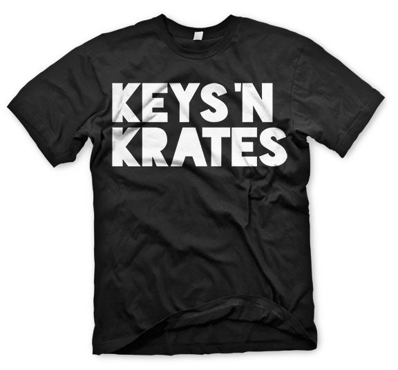 KEYS N KRATES -2015 Logo- Black T-Shirt