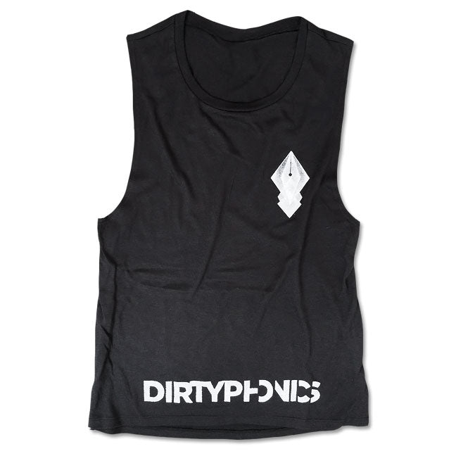 Dirtyphonics -Logo- Ladies Super Soft Muscle Tee