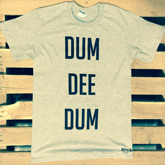 KEYS N KRATES -Dum Dee Dum- T-Shirt - Gray