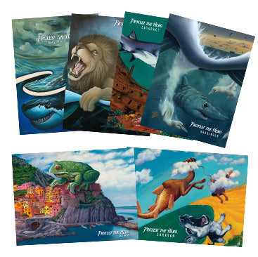 Protest The Hero - Pacific Myth Poster Print Set