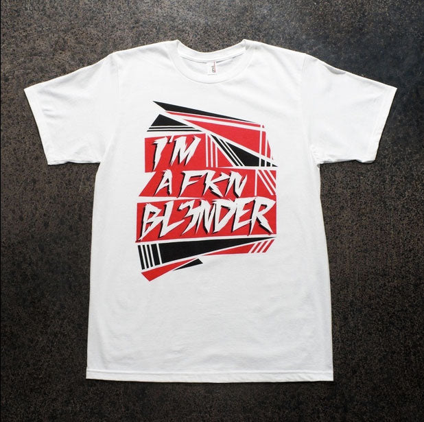 DJ BL3ND -I'm A Fkn Bl3nder- White T-Shirt