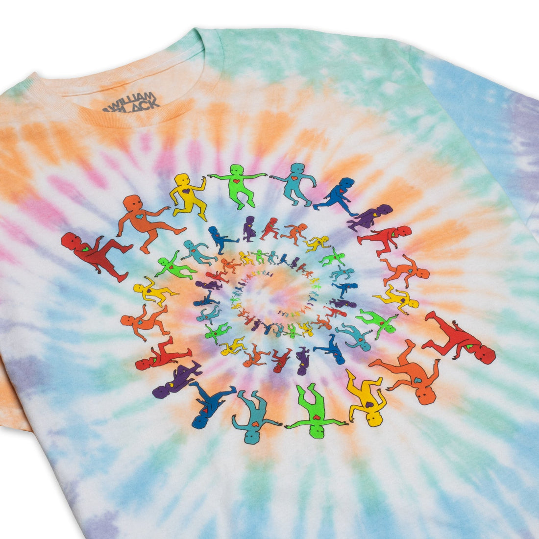 William Black Tie Dye Tee