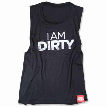 Dirtyphonics -I Am Dirty- Ladies Super Soft Muscle Tee