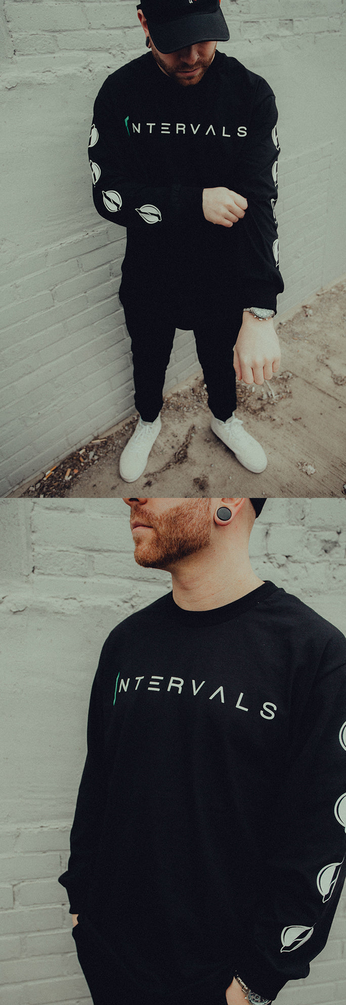 Intervals - Skates Long Sleeve Shirt - Black