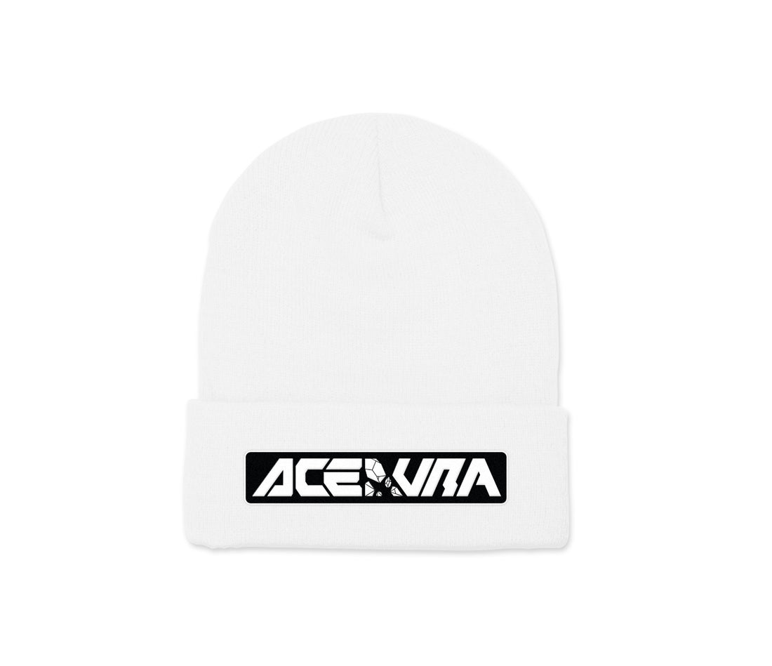 Ace Aura - White Beanie