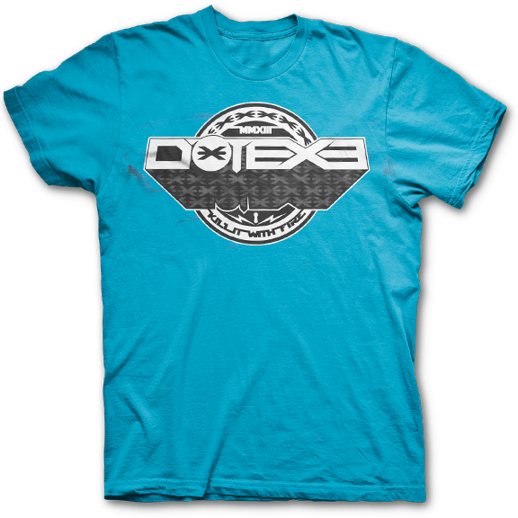 DotEXE -Kill It With Fire- T-Shirt - Turquoise