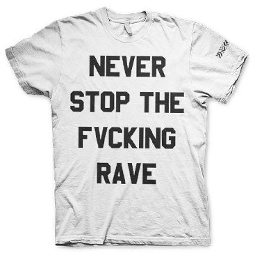 DVBBS -Never Stop- White T-Shirt