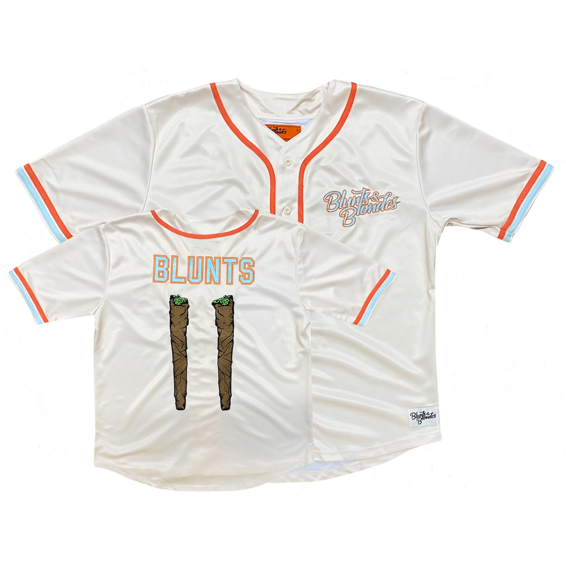 Blunts and Blondes - Custom Baseball Jersey