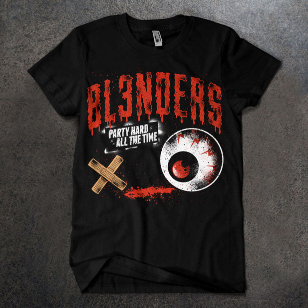 DJ BL3ND -Bl3nders Party Hard- Black T-Shirt
