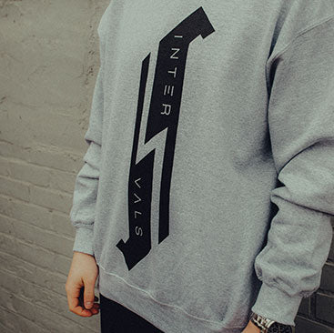 Intervals - Logo Crew Sweater - Athletic Gray