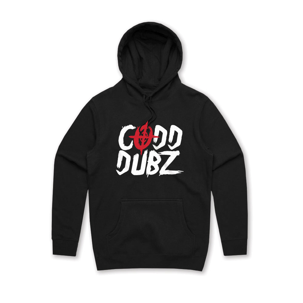 CODD DUBZ - Target Dubz - Black Pullover Hoodie