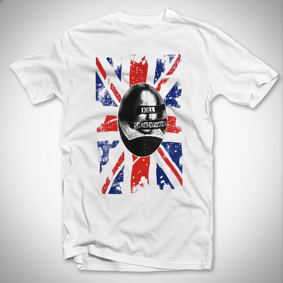KILL SHAKESPEARE God Save the Bard T-Shirt - White