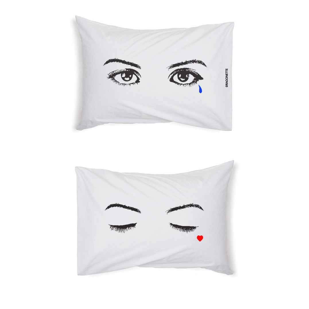 DRAGONETTE -Sleepy Eyes- Pillow Case